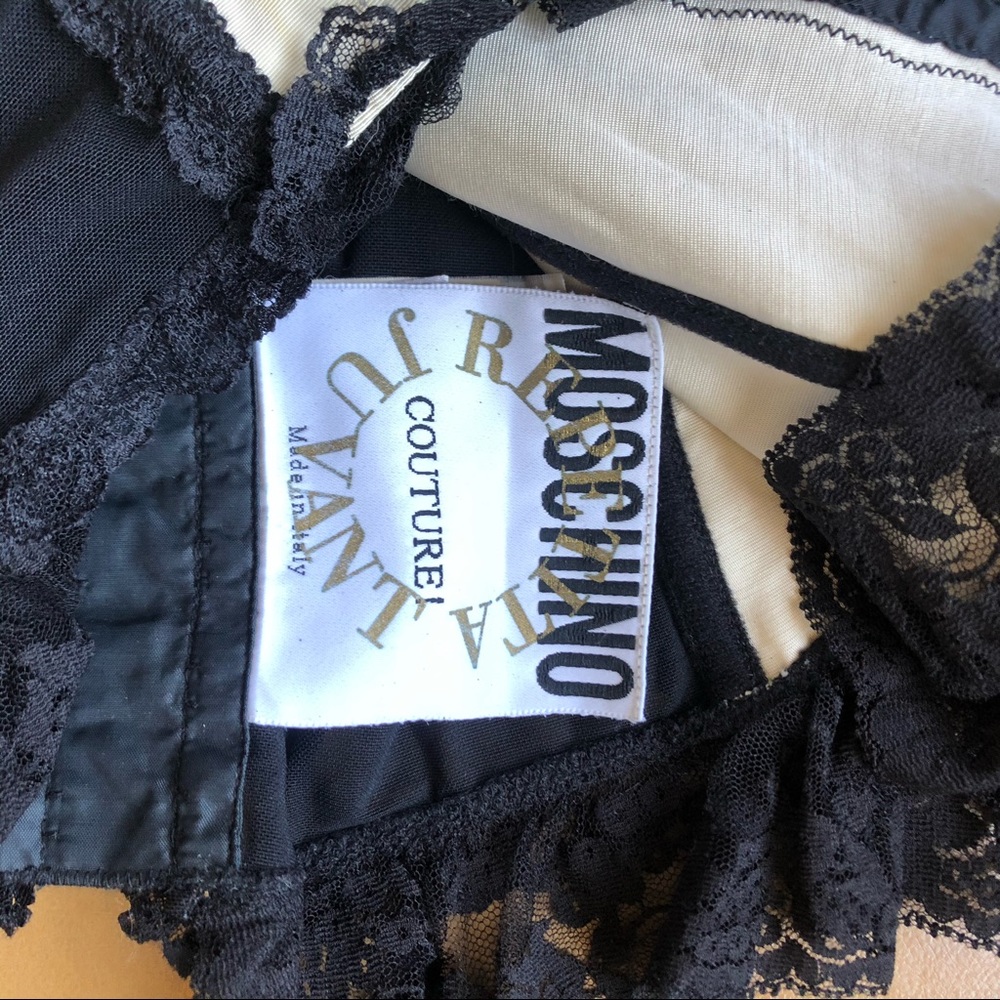 Super Rare Vintage Moschino Bustier - Picture 2 of 3